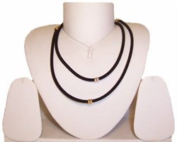 Zeige Details für Kunstsamt-Kette 48cm lang gold- oder silberfarbig Bild von Kunstsamt-Kette 48cm lang gold- oder silberfarbig