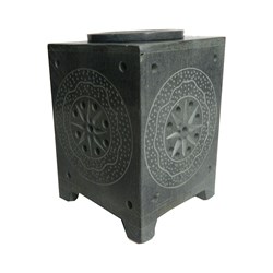 Zeige Details für Duftlampe Windrose Speckstein Bild von Duftlampe Windrose Speckstein