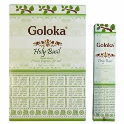 Zeige Details für 180g Goloka Holy Basil Masala Incense Räucherstäbchen Bild von 180g Goloka Holy Basil Masala Incense Räucherstäbchen