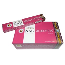 Zeige Details für Golden Nag Meditation Räucherstäbchen Bild von Golden Nag Meditation Räucherstäbchen