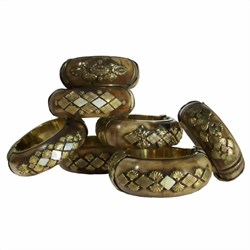 Zeige Details für Armreifen aus Bein Bild von Armreifen aus Bein