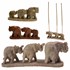 Bild von Räucherstäbchenhalter Elefantenreihe Speckstein, Bild 1