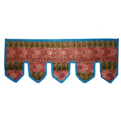 Zeige Details für Türbehang 5 Lamellen Fensterdeko Bild von Türbehang 5 Lamellen Fensterdeko