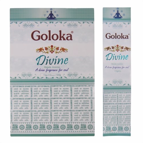 Bild von Goloka Divine 15g Räucherstäbchen