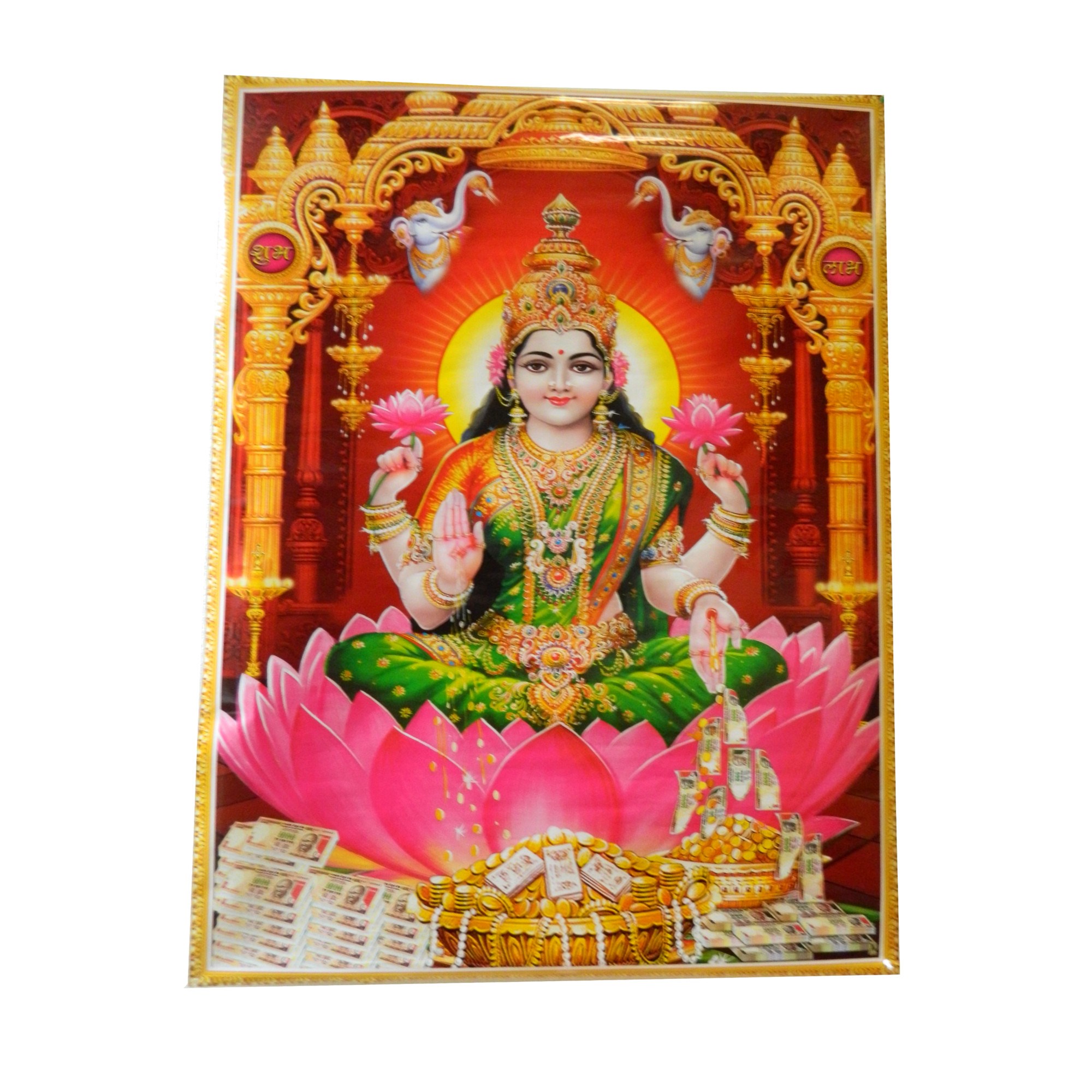 Bild von  Poster Göttin Lakshmi 146x96cm