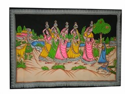 Bild von Indische Wandbilder ca.163x114cm Baumwolle 