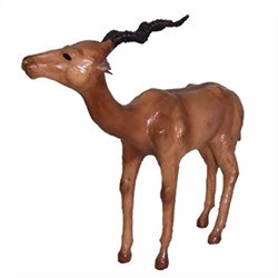 Bild von Antilope Ledertier 18cm hoch
