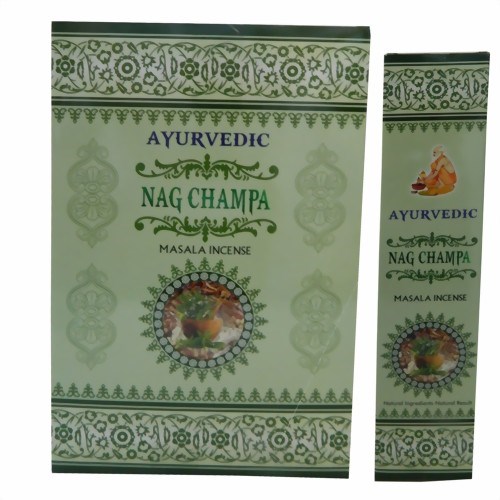 Bild von 180g Ayurvedic Nag Champa Räucherstäbchen