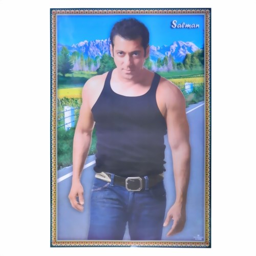 Bild von Poster Salman Khan im Muskelshirt Bollywood Star
