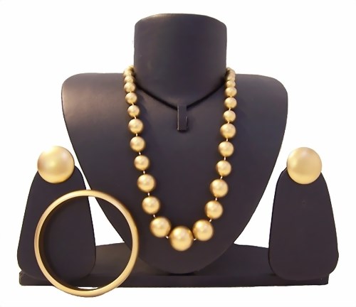 Bild von Gold- und silberfarbiges Schmuck-Set
