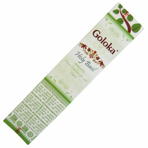 Bild von 15g Goloka Holy Basil Masala Incense Räucherstäbchen