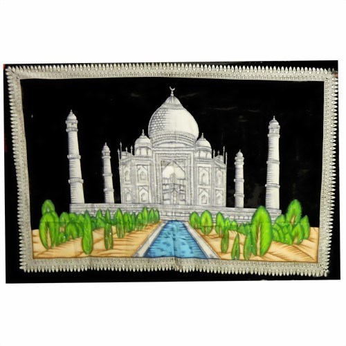 Bild von Indisches Wandbild Taj Mahal 175 x 115 cm
