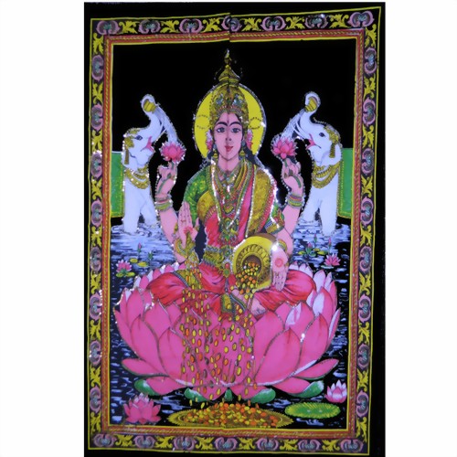 Bild von Wandbild Lakshmi 180 x 115 cm